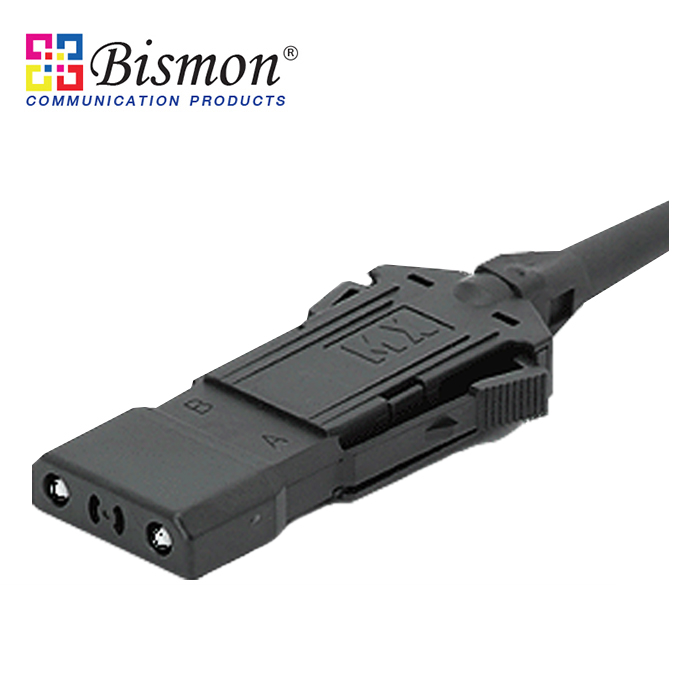 Escon-Style-Multimode-Zirconia-125um-Connector-For-Zipcord-Cable